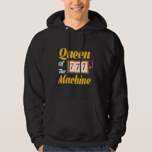 Poker Game Casino Queen Costume For Gambling Hoodie