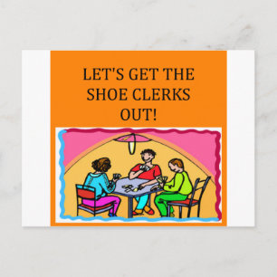 poker game player joke postcard