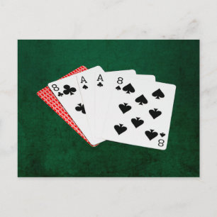 Poker Hands - Dead Man's Hand Postcard