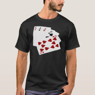 Poker Hands - Full House - Ace and Ten T-Shirt