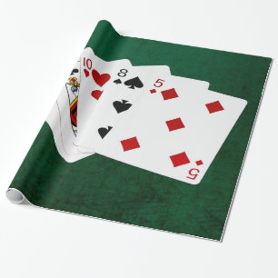 Poker Hands - High Card - Ace Wrapping Paper