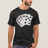 Poker Hands - Straight Flush - Clubs Suit