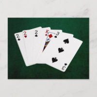 Poker Hands - Three Of A Kind - Two