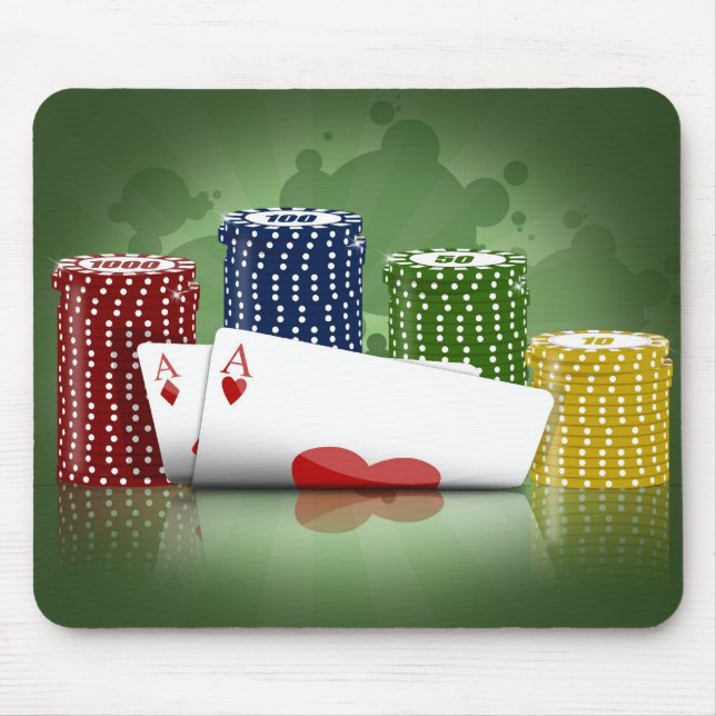 Poker Hold'em Mousepad (Front)