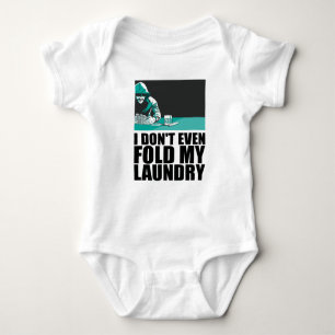 Poker - I Don't Even Fold My Laundry Baby Bodysuit