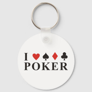 Poker Key Ring