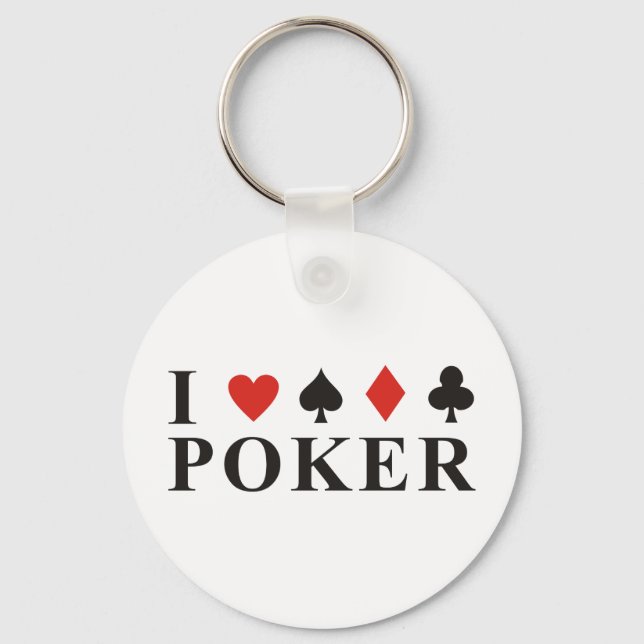 Poker Key Ring (Front)