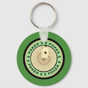 POKER KEY RING