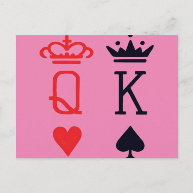 Poker King  Postcard (Front)