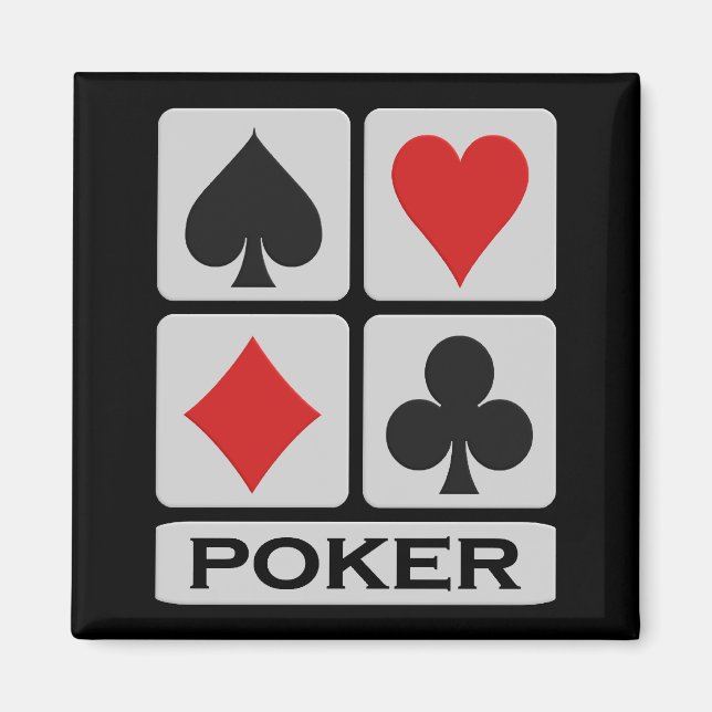 Poker magnet (Front)
