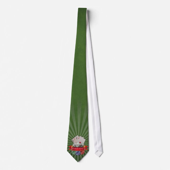 Poker Mania - Cards, Dices, Chips Tie (Front)