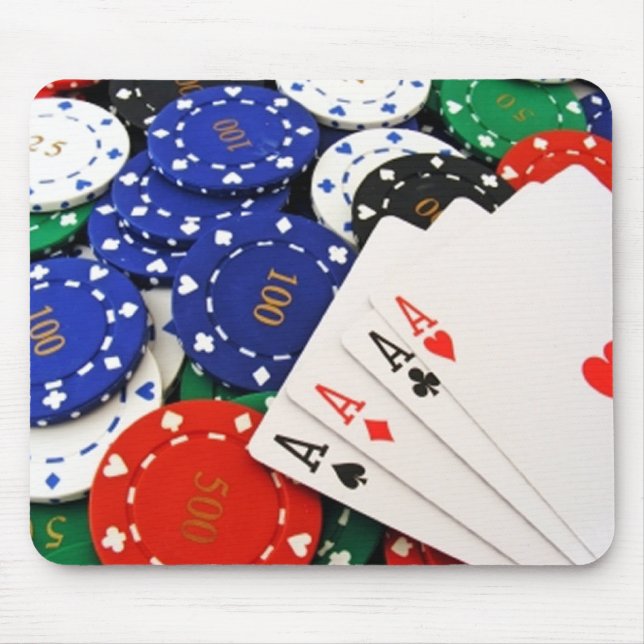 Poker Mouse Mat (Front)
