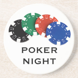 Poker Night coasters