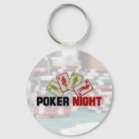 Poker Night with Playing Cards and Poker Chips