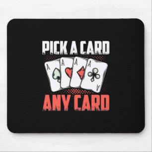Poker Pick A Card Any Card Mouse Mat