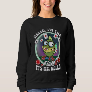 Poker Player Card Game Lover Poker Enthusiast Outf Sweatshirt