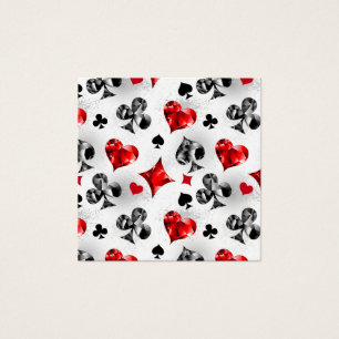 Poker Player Gambler Playing Card Suits Las Vegas