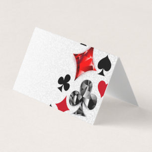 Poker Player Gambler Playing Card Suits Las Vegas