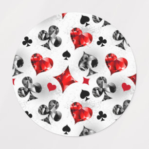 Poker Player Gambler Playing Card Suits Las Vegas