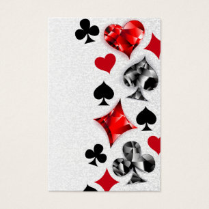 Poker Player Gambler Playing Card Suits Las Vegas