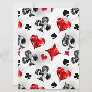 Poker Player Gambler Playing Card Suits Las Vegas