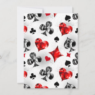 Poker Player Gambler Playing Card Suits Las Vegas
