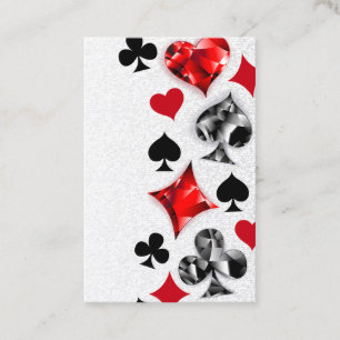 Poker Player Gambler Playing Card Suits Las Vegas