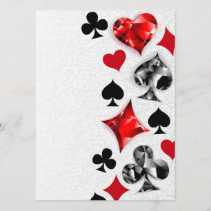 Poker Player Gambler Playing Card Suits Las Vegas