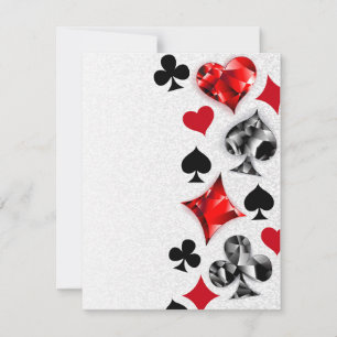 Poker Player Gambler Playing Card Suits Las Vegas