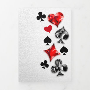 Poker Player Gambler Playing Card Suits Las Vegas