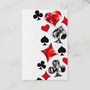 Poker Player Gambler Playing Card Suits Las Vegas