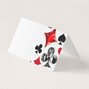 Poker Player Gambler Playing Card Suits Las Vegas