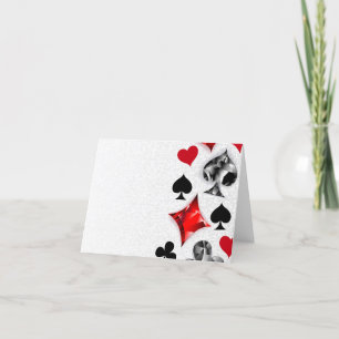 Poker Player Gambler Playing Card Suits Las Vegas
