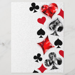 Poker Player Gambler Playing Card Suits Las Vegas