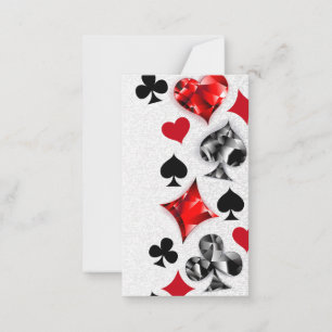 Poker Player Gambler Playing Card Suits Las Vegas