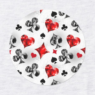 Poker Player Gambler Playing Card Suits Las Vegas