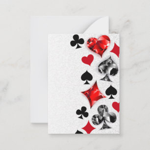 Poker Player Gambler Playing Card Suits Las Vegas