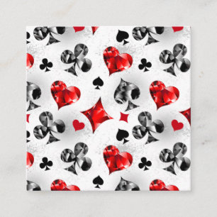 Poker Player Gambler Playing Card Suits Las Vegas