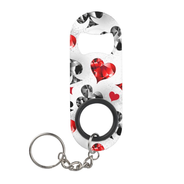 Poker Player Gambler Playing Card Suits Las Vegas (Front)