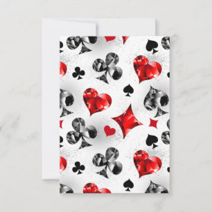 Poker Player Gambler Playing Card Suits Las Vegas