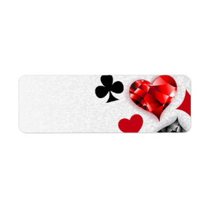 Poker Player Gambler Playing Card Suits Las Vegas