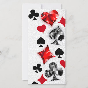 Poker Player Gambler Playing Card Suits Las Vegas