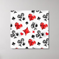 Poker Player Gambler Playing Card Suits Las Vegas