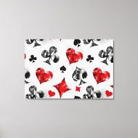 Poker Player Gambler Playing Card Suits Las Vegas