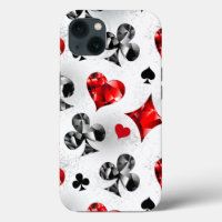 Poker Player Gambler Playing Card Suits Las Vegas