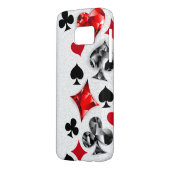 Poker Player Gambler Playing Card Suits Las Vegas Case-Mate Samsung Galaxy Case (Back Left)