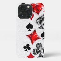 Poker Player Gambler Playing Card Suits Las Vegas