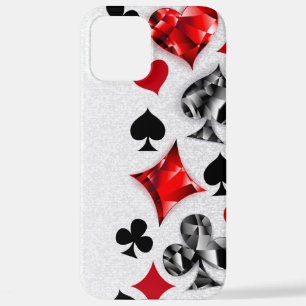 Poker Player Gambler Playing Card Suits Las Vegas iPhone 12 Pro Max Case