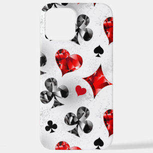 Poker Player Gambler Playing Card Suits Las Vegas iPhone 12 Pro Max Case