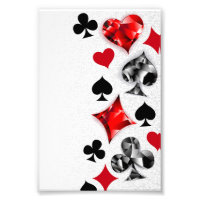 Poker Player Gambler Playing Card Suits Las Vegas